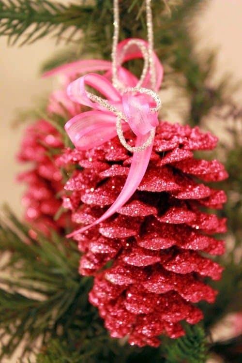 pink christmas ideas 10