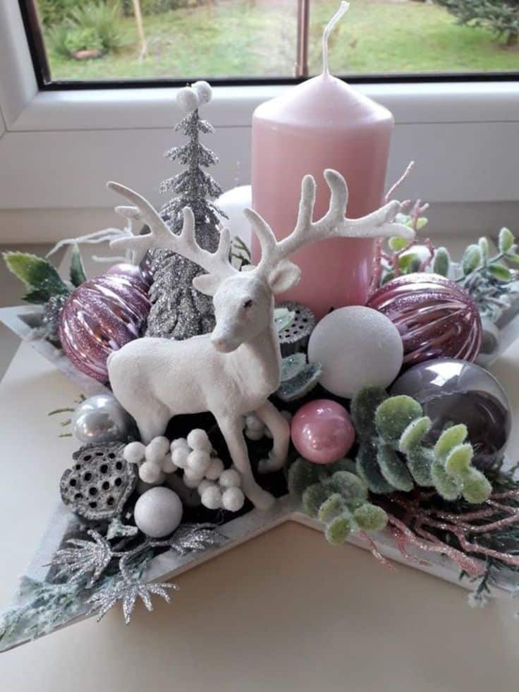 pink christmas ideas 3