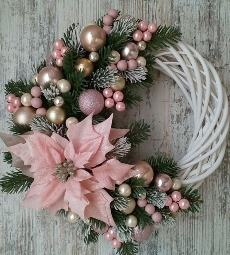 pink christmas ideas 5