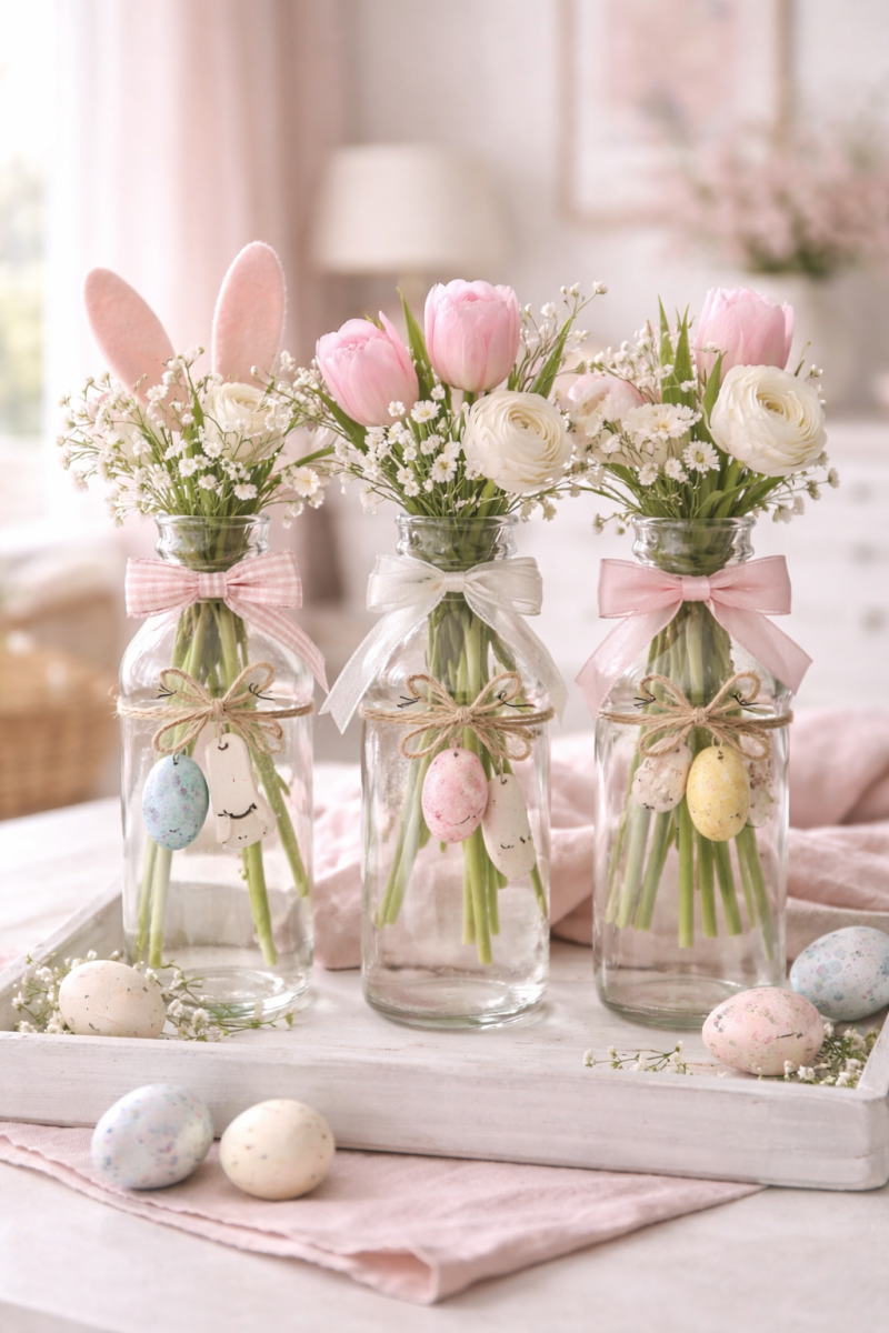 Refresh Your Home with Pink Spring Decorations pink spring decoration 1