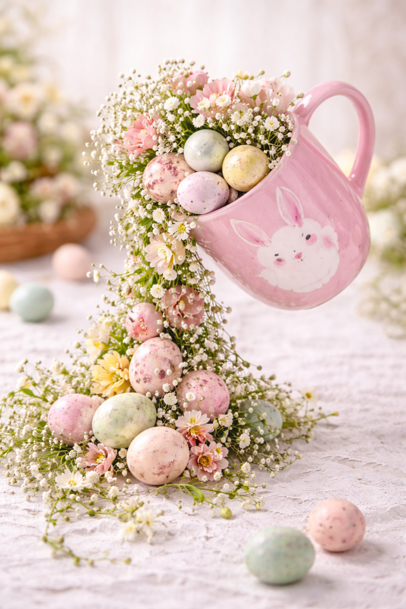 Refresh Your Home with Pink Spring Decorations pink spring decoration 6