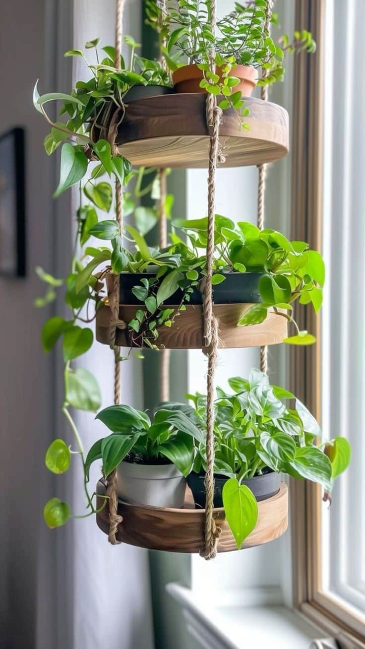 plant support ideas for hanging pots 5