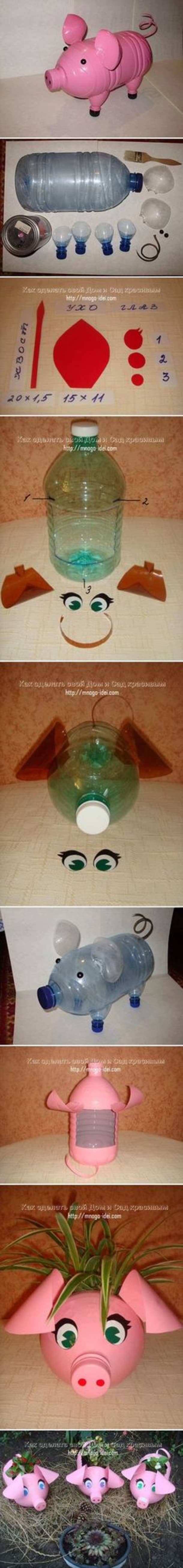 15+ Awesome DIY Projects Made With Plastic Bottles