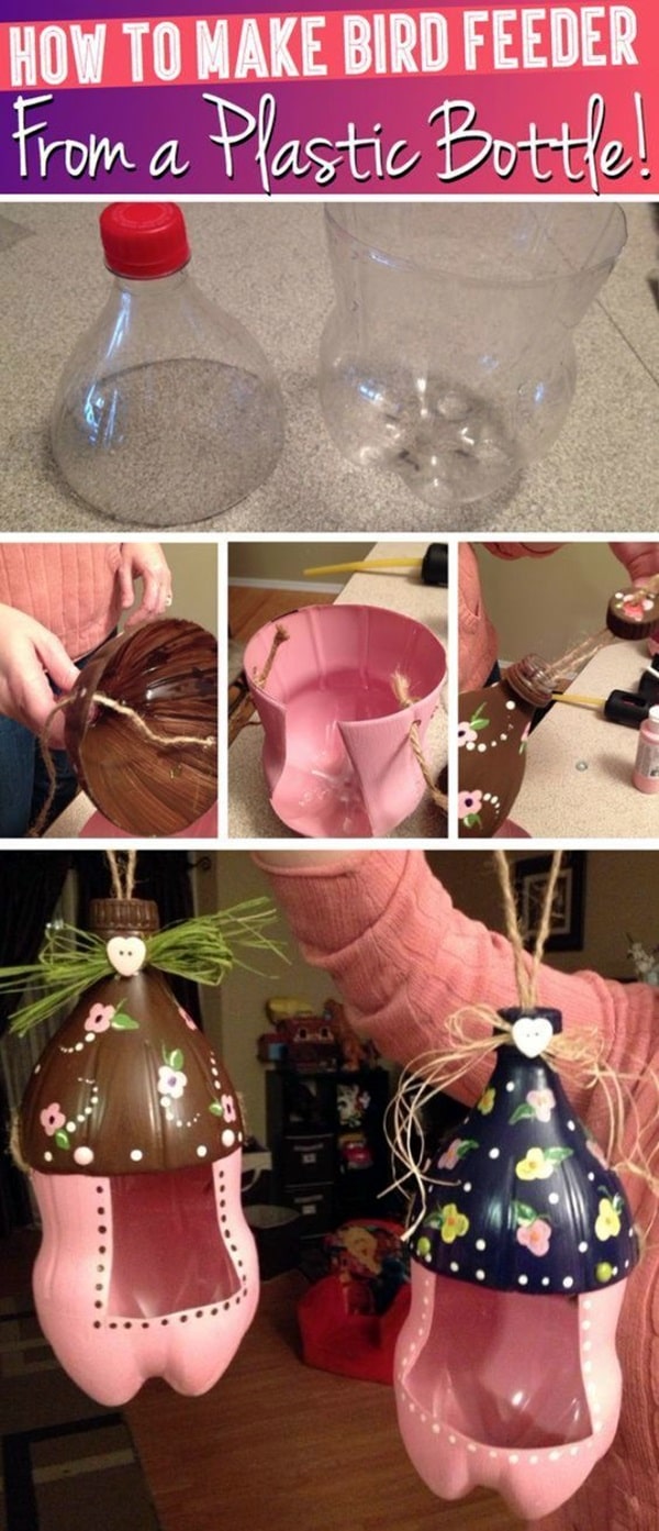 15+ Awesome DIY Projects Made With Plastic Bottles