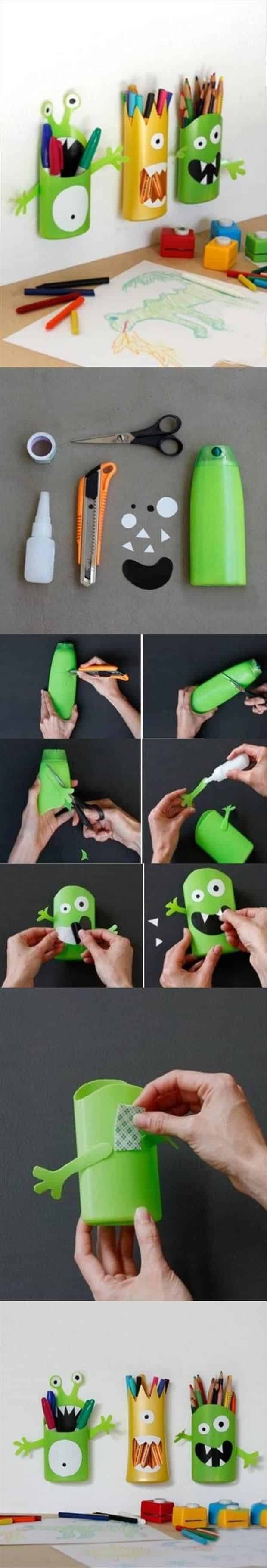 15+ Awesome DIY Plastic Bottles Crafts