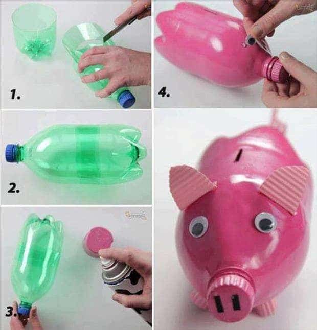 15+ Awesome DIY Plastic Bottles Crafts