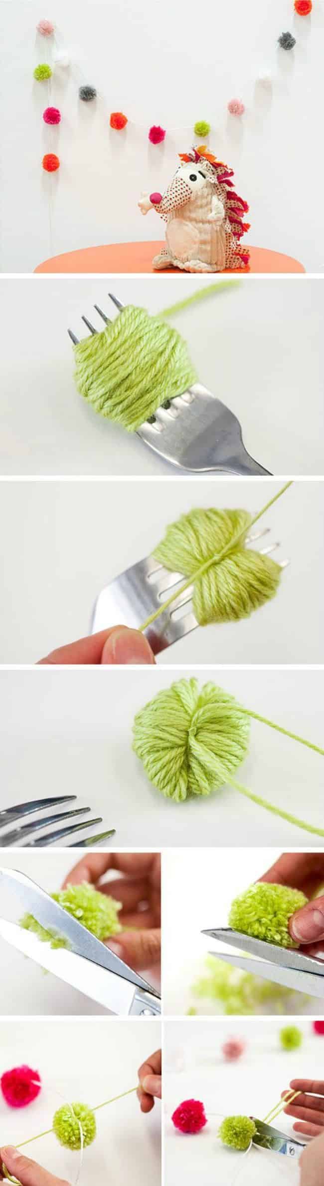 pom pom decor ideas 1