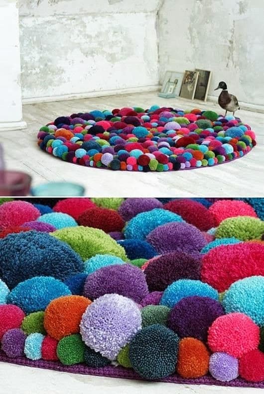 pom pom decor ideas 12