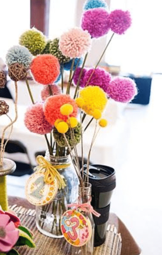 15+ Adorable Pom Pom Decor Ideas