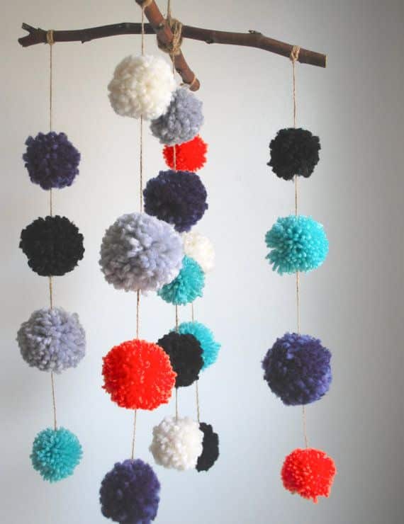 15+ Adorable Pom Pom Decor Ideas