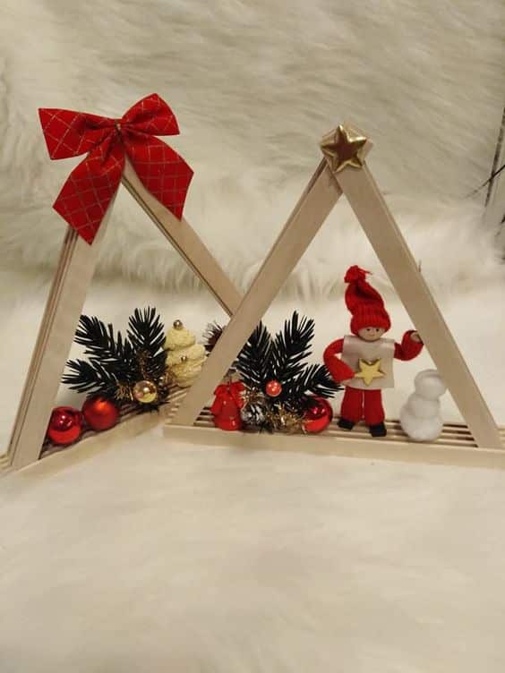 popsicle stick christmas crafts ideas 1