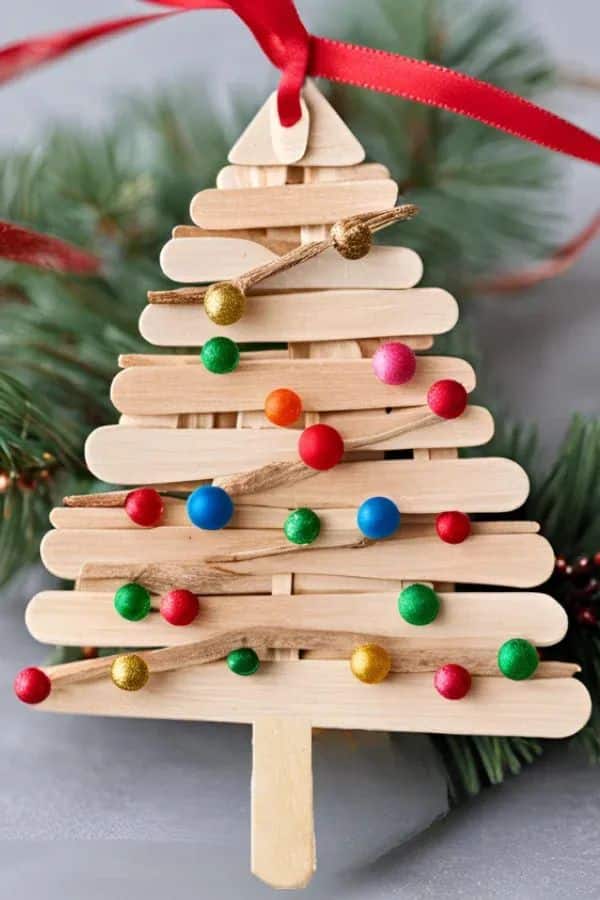 popsicle stick christmas crafts ideas