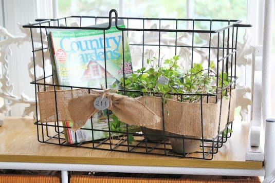 10+ Fabulous DIY Projects With Wire Baskets