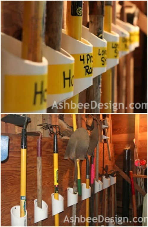 Ideas to Organize your Home with PVC Pipes