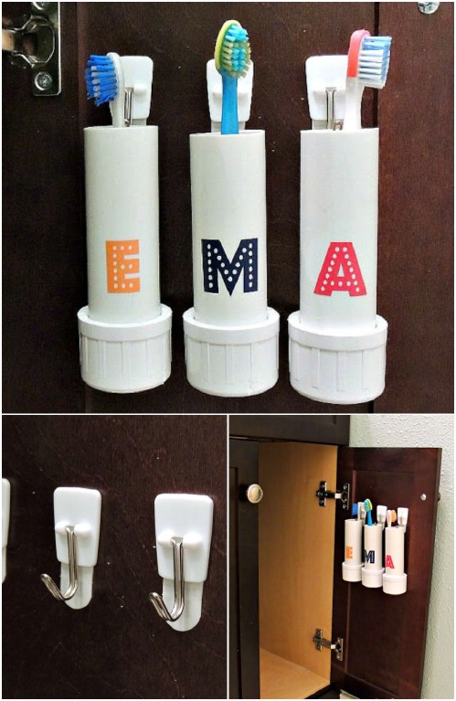 Ideas to Organize your Home with PVC Pipes