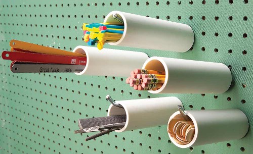 Ideas to Organize your Home with PVC Pipes