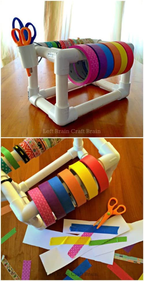 Ideas to Organize your Home with PVC Pipes