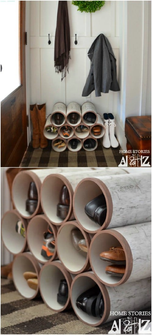 Ideas to Organize your Home with PVC Pipes