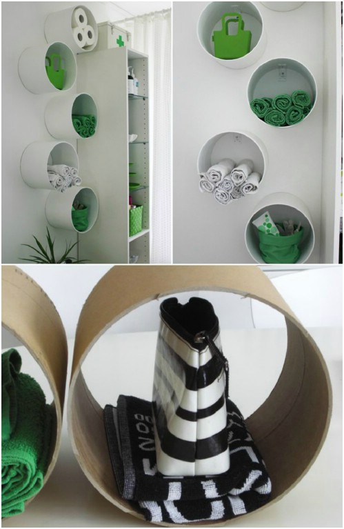 Ideas to Organize your Home with PVC Pipes