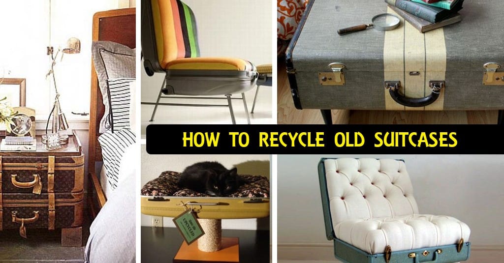 recycle old suitecase