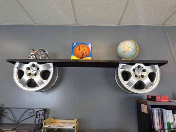 15+ Fascinating Recycled Car Parts Ideas