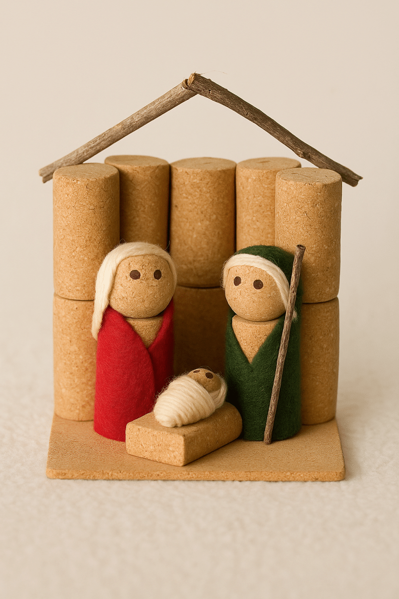 recycled christmas crafts 1