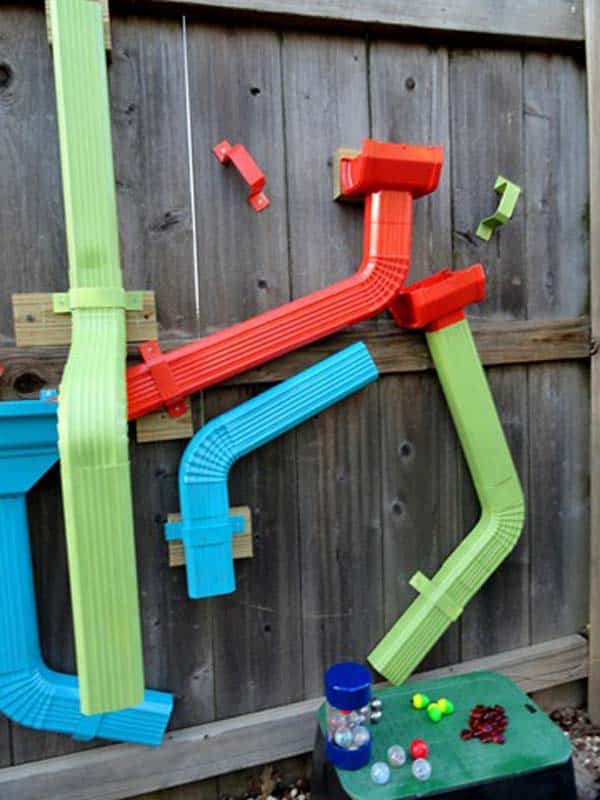 repurpose rain gutters 2