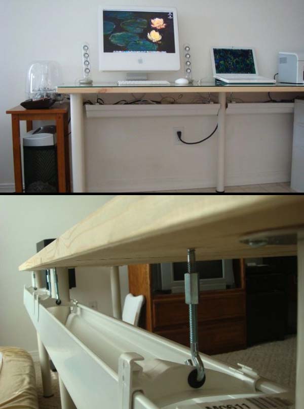 repurpose rain gutters 3