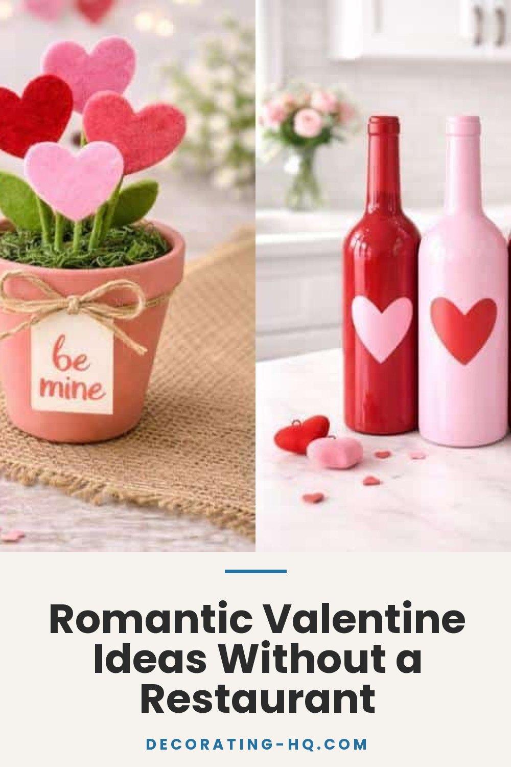 Romantic Valentine Ideas Without a Restaurant