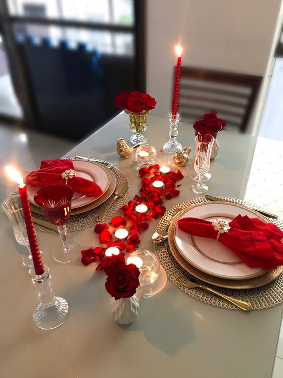 Romantic Valentines Table Setting: Creating the Perfect Ambiance