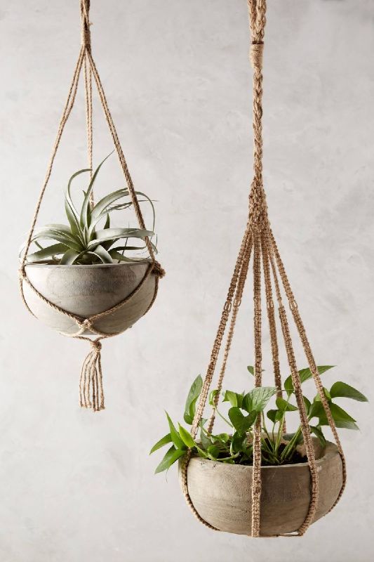 Awesome DIY Rope Planters