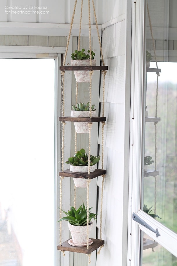 Awesome DIY Rope Planters