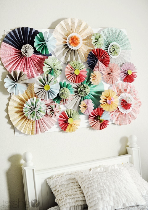 DIY Rosette Home Decor Ideas