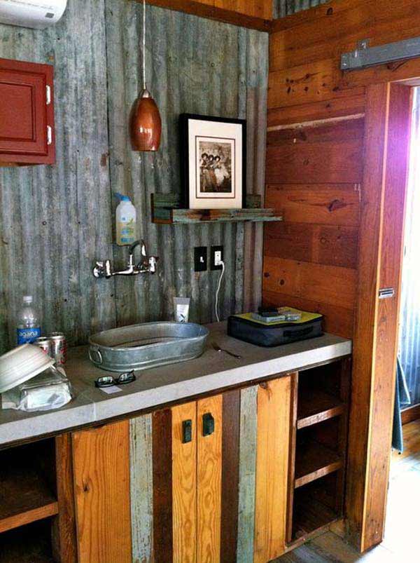 rustic bathroom decor 17