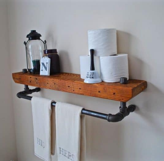 15+ DIY Rustic Bathroom Decor Ideas