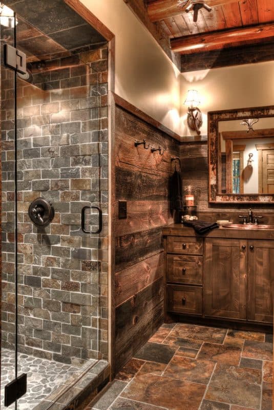 rustic bathroom decor 4