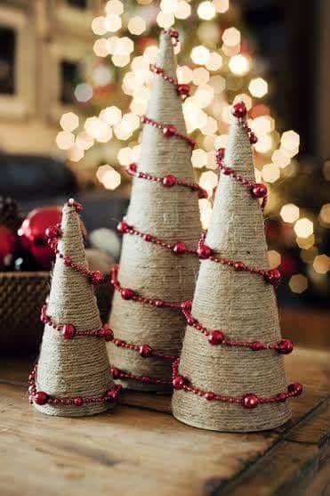 rustic christmas decor 9