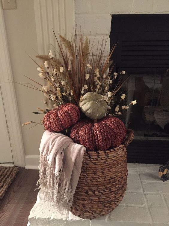 rustic fall decor ideas 2