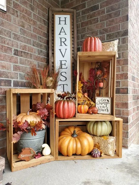 rustic fall decor ideas 4