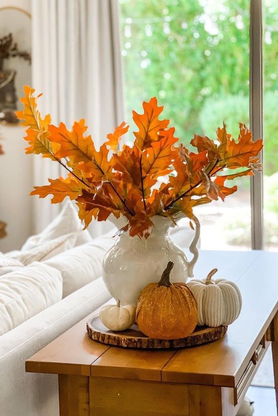 rustic fall decor ideas 7