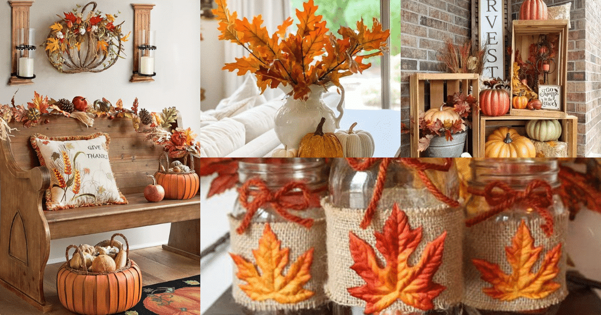 rustic fall decor ideas