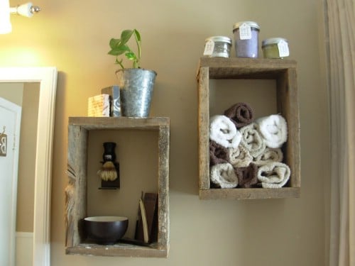 rustic storage ideas 23