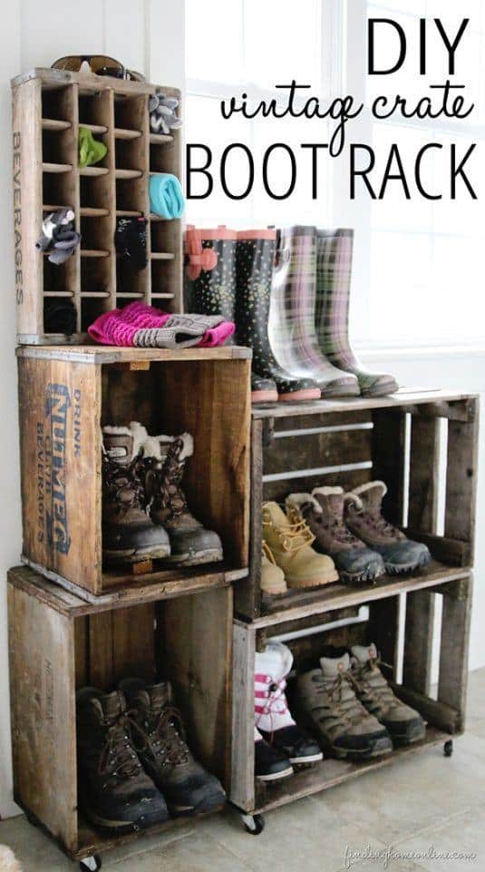 25+ Decorative Rustic Storage Projects