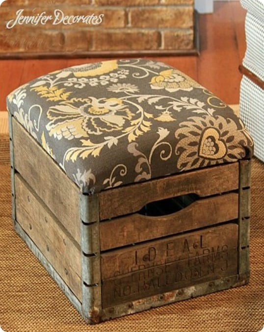 20+ DIY Awesome Rustic Wooden Crates Projects