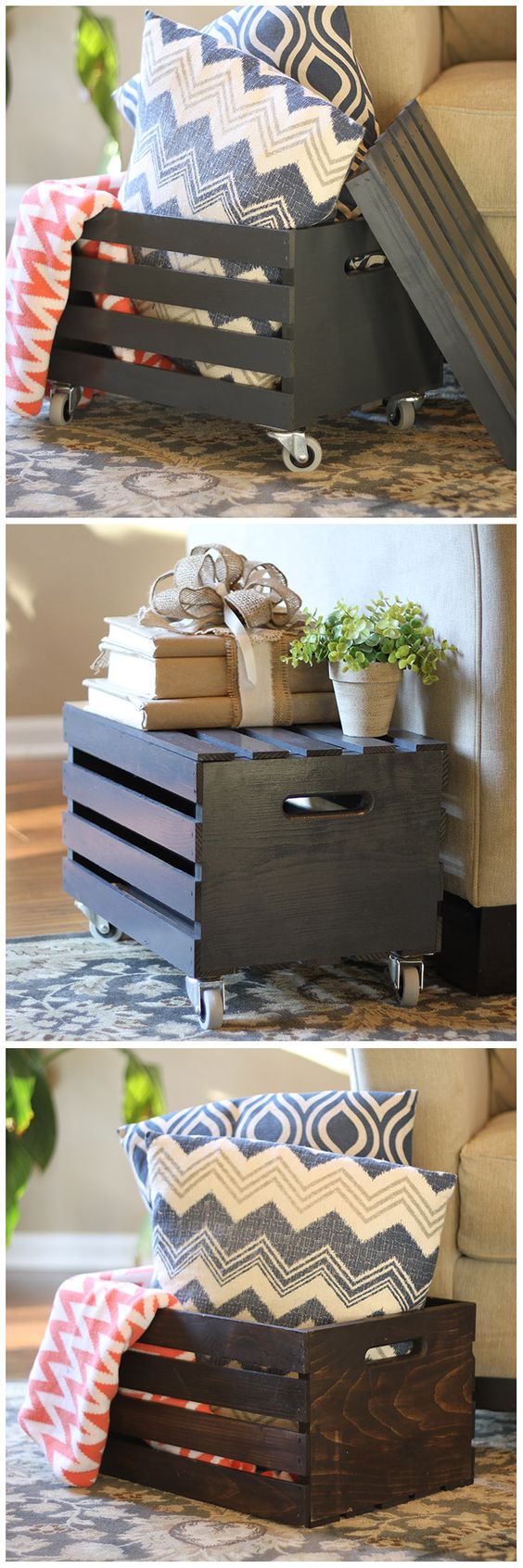 20+ DIY Awesome Rustic Wooden Crates Projects