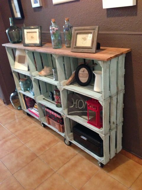 20+ DIY Awesome Rustic Wooden Crates Projects