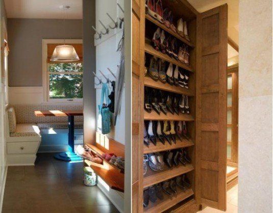 15+ Superb & Creative Shoe Storage Ideas