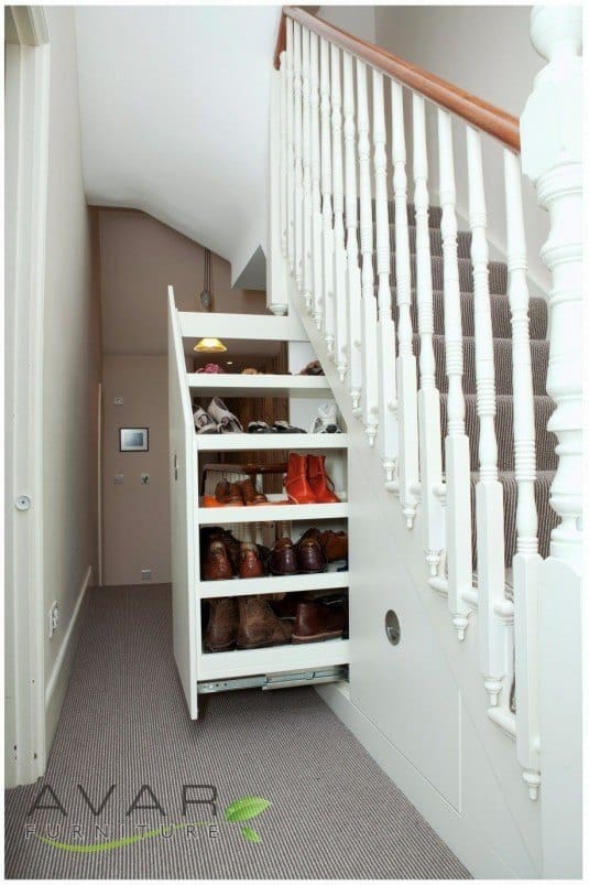 15+ Superb & Creative Shoe Storage Ideas