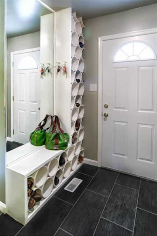 15+ Superb & Creative Shoe Storage Ideas