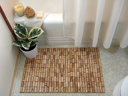 Creative DIY Shower Mats